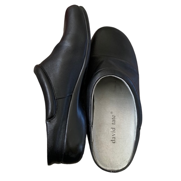 David Tate Catalina Womens Leather Slip On Mules size 8 - Picture 3 of 4